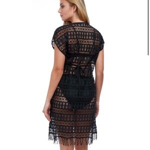Gottex Crochet Cover Up NWT